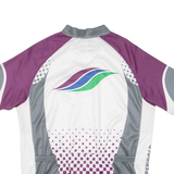 Cycling Womens Jersey Purple Full Zip L