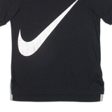 NIKE Womens T-Shirt Black XS