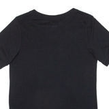NIKE Womens T-Shirt Black XS