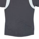 ADIDAS Cycling Mens Jersey Grey 1/2 Zip M