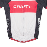 CRAFT Cycling Mens Jersey Red Full Zip L