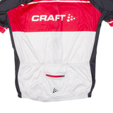 CRAFT Cycling Mens Jersey Red Full Zip L