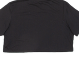 ADIDAS Cropped Womens T-Shirt Black S