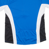 STOKE Cycling Mens Jersey Blue 1/2 Zip L