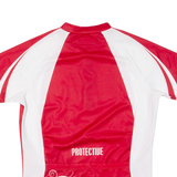 Cycling Mens Jersey Red 1/2 Zip M