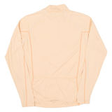 CRONICS Cycling Womens Jersey Orange Long Sleeve 1/2 Zip M