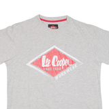LEE COOPER Womens T-Shirt Grey L