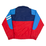 TRADER BAY Mens Jacket Red 90s Colourblock L