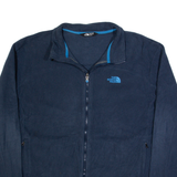 THE NORTH FACE Mens Fleece Jacket Blue L