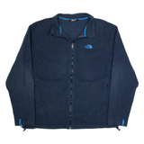 THE NORTH FACE Mens Fleece Jacket Blue L