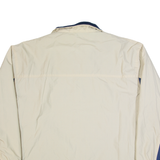 CHASE AUTHENTICS Jeff Gordon Fleece Lined Mens Coach Jacket Cream USA L