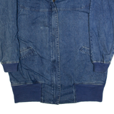BRITANNIA Womens Denim Jacket Blue 90s L