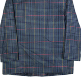 BOUTIQUE URSULA Womens Blazer Jacket Blue Wool 90s Check S