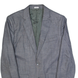 CALVIN KLEIN Mens Blazer Jacket Grey M