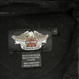 Harley Davidson Long Sleeve T-Shirt - Large Black Polyester