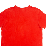 PUMA Mens T-Shirt Red Crew Neck M