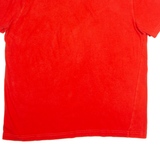 PUMA Mens T-Shirt Red Crew Neck M