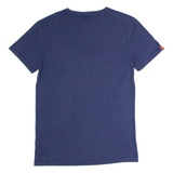 SUPERDRY Mens T-Shirt Blue Crew Neck S