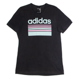 ADIDAS Mens T-Shirt Grey Crew Neck S