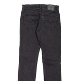 LEVI'S 511 Jeans Mens Black Slim Straight W30 L32