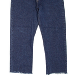 LEVI'S 501 BIG E Jeans Womens Blue Regular Straight W33 L25