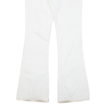 LEVI'S Superlow Womens Trousers White Regular Flared W29 L30