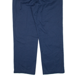 DICKIES Workwear Mens Trousers Blue Regular Straight W36 L30