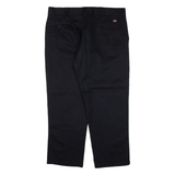DICKIES 874 Workwear Mens Trousers Black Regular Straight W38 L27