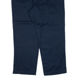 DICKIES 874 Workwear Mens Trousers Blue Regular Straight W40 L28
