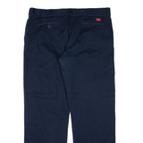DICKIES 774 Workwear Womens Trousers Blue Regular Straight W36 L30