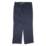 DICKIES Cargo Workwear Womens Trousers Grey Relaxed Straight W36 L32