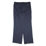 DICKIES Cargo Workwear Womens Trousers Grey Relaxed Straight W36 L32