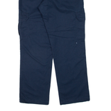 DICKIES Cargo Workwear Mens Trousers Blue Regular Straight W32 L30