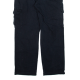 DICKIES Cargo Workwear Mens Trousers Black Regular Straight W32 L30