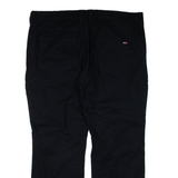DICKIES Workwear Mens Trousers Black Regular Straight W42 L30
