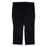 DICKIES Workwear Mens Trousers Black Regular Straight W42 L30