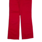 DICKIES Womens Trousers Red Regular Bootcut W30 L31