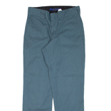 DICKIES Workwear Mens Trousers Blue Slim Tapered W29 L27