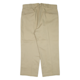 DICKIES Workwear Mens Trousers Beige Regular Straight W38 L25