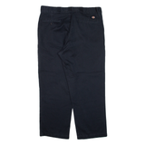 DICKIES 874 Workwear Mens Trousers Black Regular Straight W38 L28