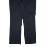 DICKIES 776 Workwear Womens Trousers Black Slim Straight W36 L30