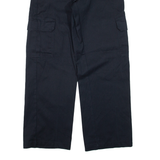 DICKIES Cargo Workwear Mens Trousers Black Relaxed Straight W29 L29