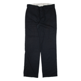 DICKIES 774 Workwear Womens Trousers Black Regular Straight W32 L32