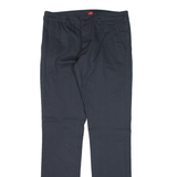 DICKIES Workwear Womens Trousers Grey Slim Straight W30 L31