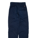 DICKIES Workwear Mens Trousers Blue Regular Straight W30 L31