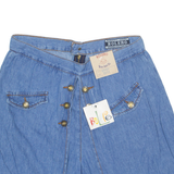 BOLERO Womens Denim Shorts Blue S W26