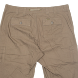 LEE 3/4 Length Mens Cargo Shorts Brown M W41