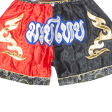 Thai Boxing Mens Sports Shorts Red M W22