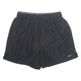 NIKE Mesh Lined Womens Sports Shorts Black S W25