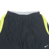 NIKE Mesh Lined Mens Sports Shorts Black S W26
